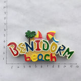 Benidorm Spain Fridge Magnet 3D Resin