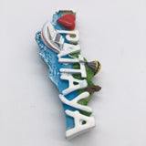 Pattaya Thailand Fridge Magnet 3D Resin