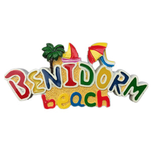 Benidorm Spain Fridge Magnet 3D Resin