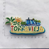 Torrevieja Spain Fridge Magnet 3D Resin