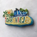 Torrevieja Spain Fridge Magnet 3D Resin