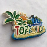 Torrevieja Spain Fridge Magnet 3D Resin