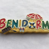 Benidorm Spain Fridge Magnet 3D Resin