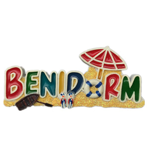 Benidorm Spain Fridge Magnet 3D Resin