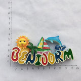 Benidorm Spain Fridge Magnet 3D Resin