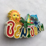 Benidorm Spain Fridge Magnet 3D Resin