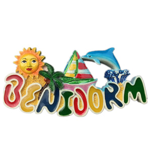 Benidorm Spain Fridge Magnet 3D Resin