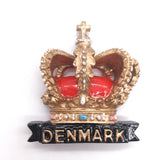 Crown Denmark Fridge Magnet 3D Resin