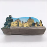 Charles Bridge Prague Czech Fridge Magnet 3D Resin