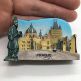 Charles Bridge Prague Czech Fridge Magnet 3D Resin