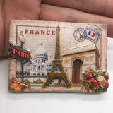 Paris France Fridge Magnet 3D Resin