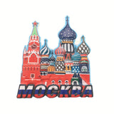 Red Square Moscow Russia Fridge Magnet 3D Resin