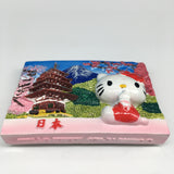 Mount Fuji Japan Fridge Magnet 3D Resin