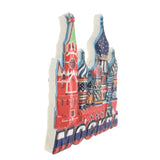 Red Square Moscow Russia Fridge Magnet 3D Resin