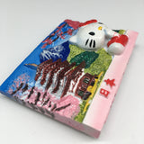 Mount Fuji Japan Fridge Magnet 3D Resin