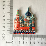 Red Square Moscow Russia Fridge Magnet 3D Resin