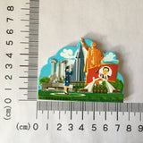 North Korea Fridge Magnet 3D Resin