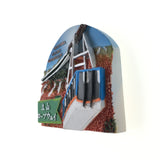 Mount Tate Japan Fridge Magnet 3D Resin