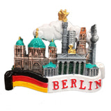 Berlin Germany Fridge Magnet 3D Resin