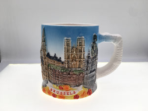 Brussels Belgium Ceramics Mug