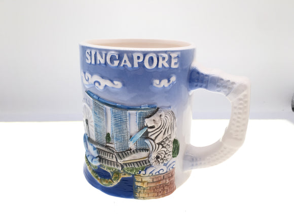 Merlion Singapore Ceramics Mug