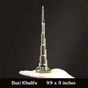 Burj Khalifa Tower Dubai UAE Statue