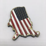 Map USA America Fridge Magnet Metal Craft