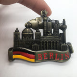 Berlin Germany Fridge Magnet Metal Craft