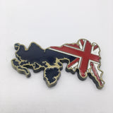 Map England UK Fridge Magnet Metal Craft