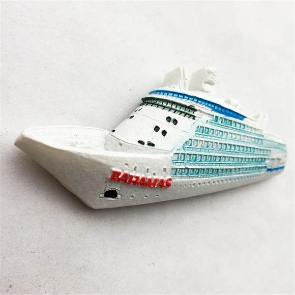 Bahamas Fridge Magnet 3D Resin