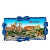 Genova Italy Fridge Magnet 3D Resin