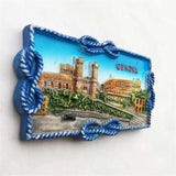 Genova Italy Fridge Magnet 3D Resin