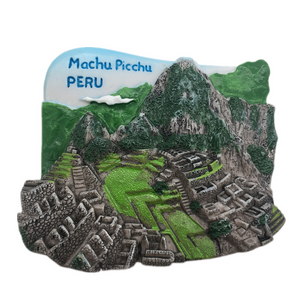 Machu Picchu Peru Fridge Magnet 3D Resin