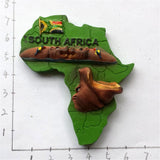 Hippopotamus South Africa Fridge Magnet 3D Resin