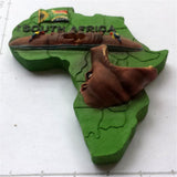 Hippopotamus South Africa Fridge Magnet 3D Resin