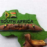 Hippopotamus South Africa Fridge Magnet 3D Resin