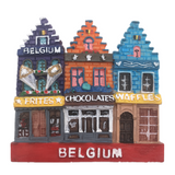 Brussels Bruges Belgium Fridge Magnet 3D Resin