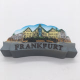 Frankfurt Germany Fridge Magnet 3D Resin