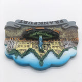 Frankfurt Germany Fridge Magnet 3D Resin