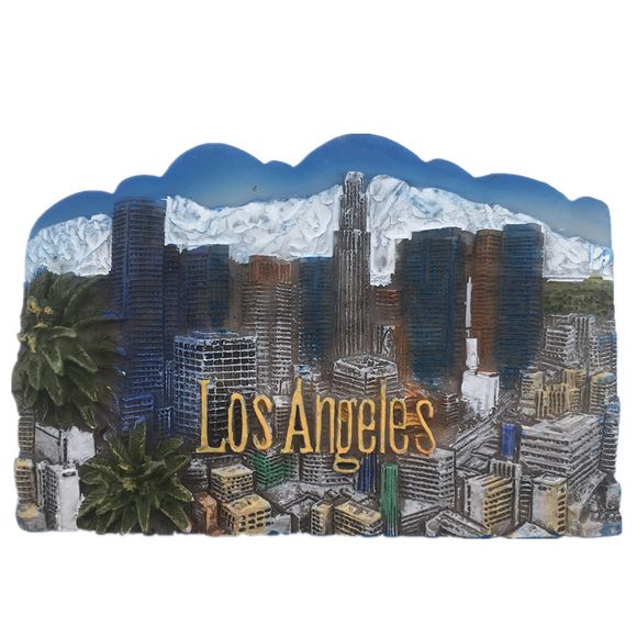 Los Angeles USA America Fridge Magnet 3D Resin