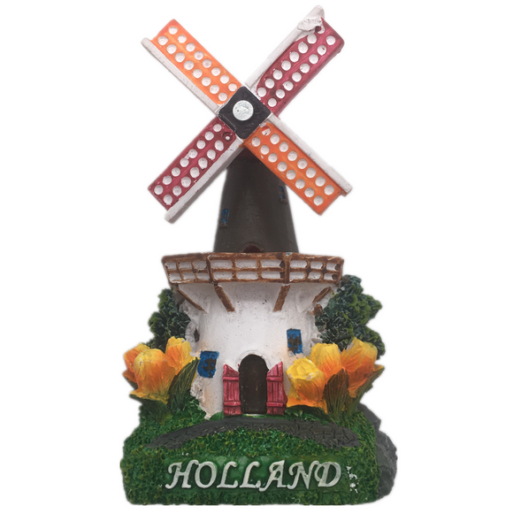 Windmill Holland Netherlands Fridge Magnet 3D Resin