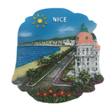 Oengift Nice France Fridge Magnet 3D Cold Cast Resin Figurines