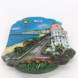 Oengift Nice France Fridge Magnet 3D Cold Cast Resin Figurines