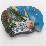 Oengift Nice France Fridge Magnet 3D Cold Cast Resin Figurines