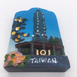 Taipei 101 Taiwan China Fridge Magnet 3D Resin