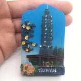 Taipei 101 Taiwan China Fridge Magnet 3D Resin