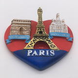 Paris France Fridge Magnet 3D Resin