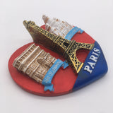 Paris France Fridge Magnet 3D Resin