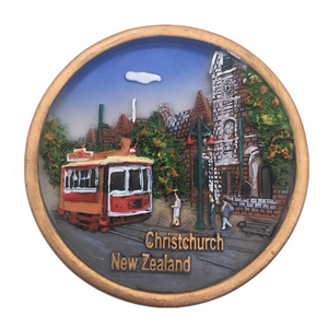 Christchurch New Zealand Fridge Magnet 3D Resin