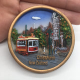 Christchurch New Zealand Fridge Magnet 3D Resin